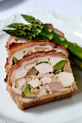Poultry Terrine with Smoked Bacon & Asparagus