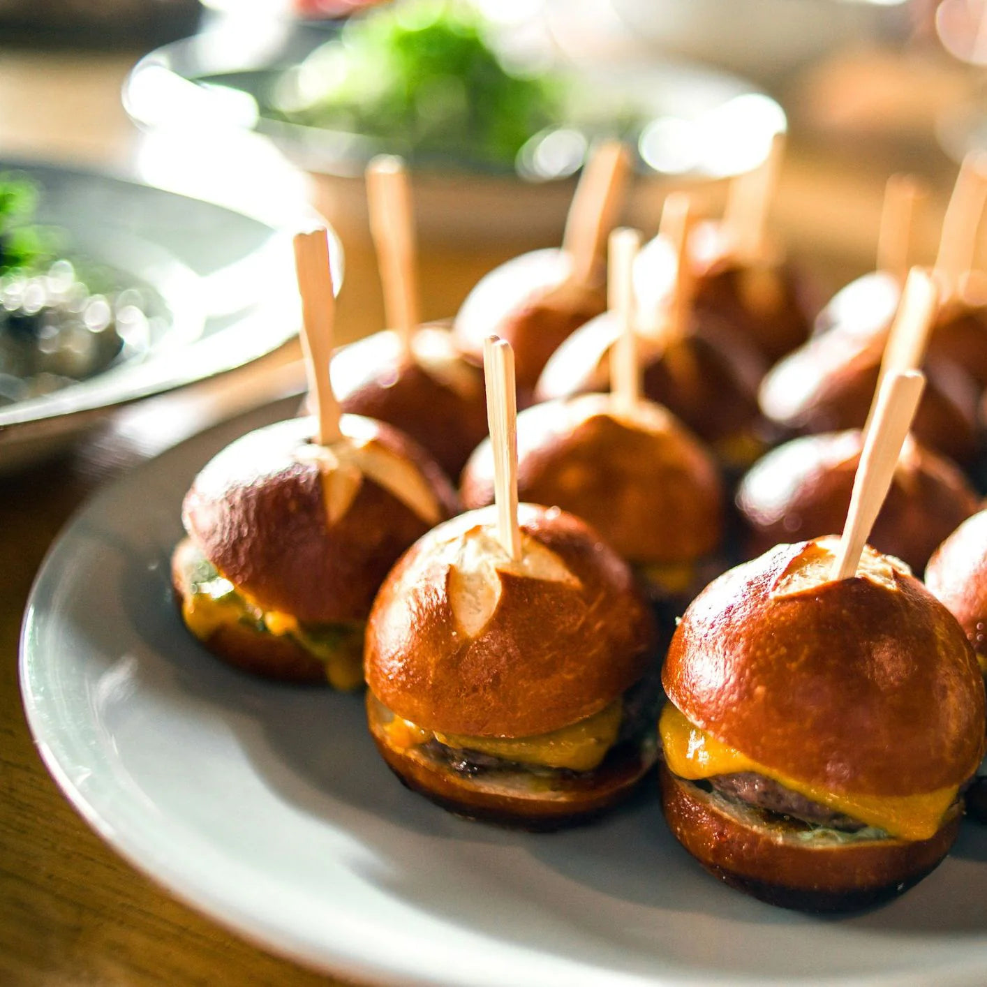 Mini Cheese Beef Burger