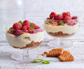 Tiramisu spéculos and raspberry