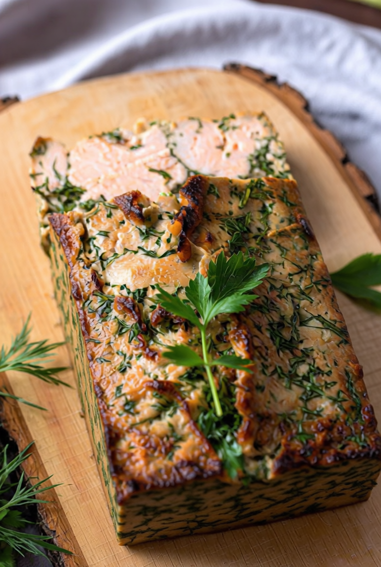 Salmon & Fresh Herbs Terrine