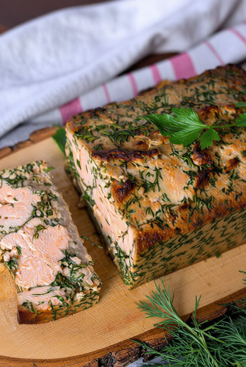 Salmon & Fresh Herbs Terrine